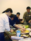 Participants enjoying the cooking class