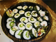 Picture of a delicious Hand-made ‘Maki- zushi’