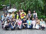 Group Picture after walking around Sanzen-in Temple