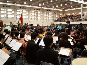 京都大学交響楽団による式典曲演奏