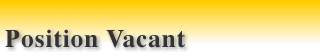 Position Vacant