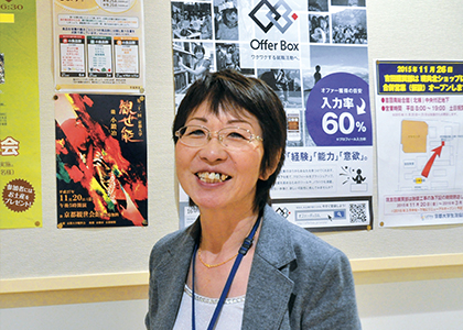 京都大学生活協同組合 管理栄養士の飯田さん