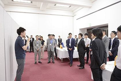 代表学生による挨拶