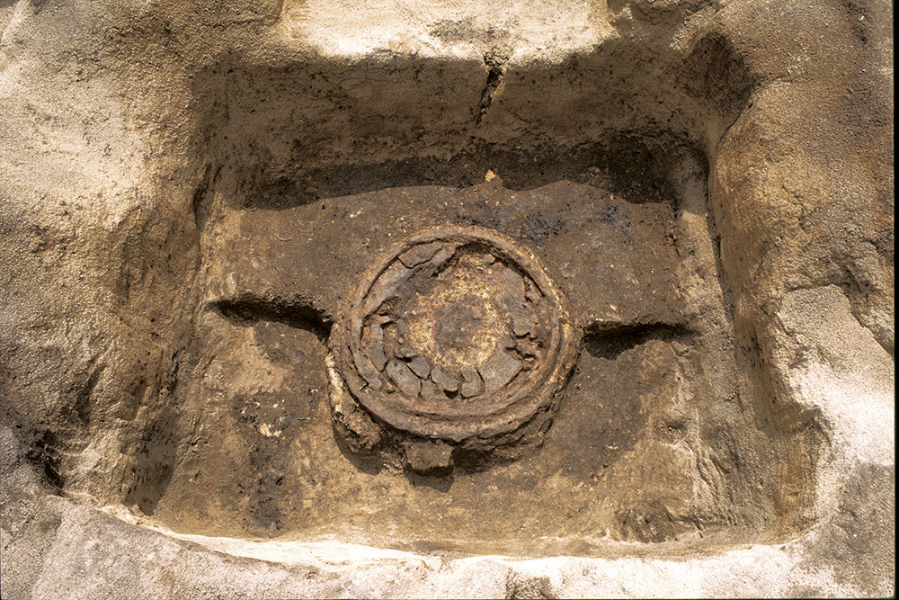 平安時代の梵鐘（ばんしょう）鋳造遺構