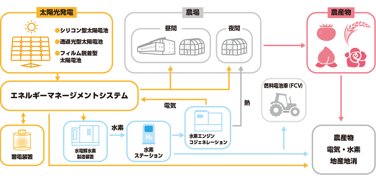 くグリーンエネルギーファームモデル