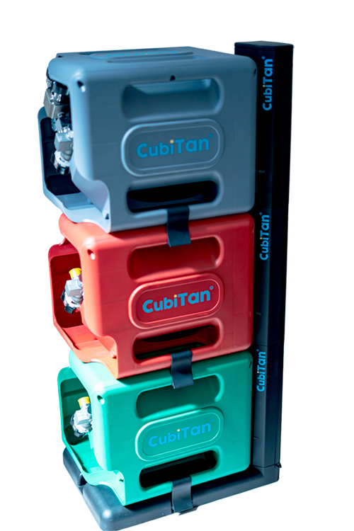 MOF入り高圧ガス容器 CubiTan®