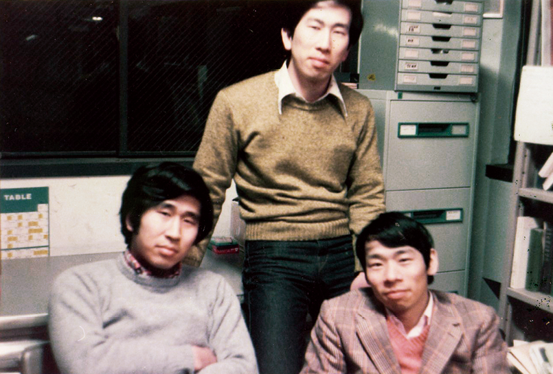 京都大学大学院時代の北川進氏