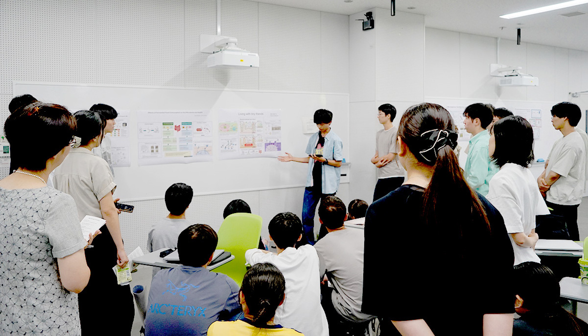 3Dアニメーションを制作した学生