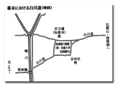 幕末における白川道