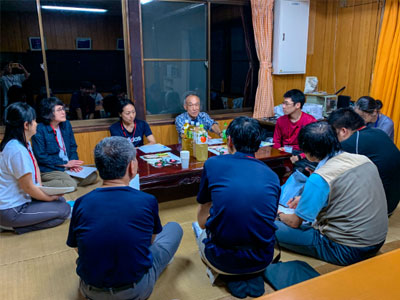 高校の先生方との懇談会