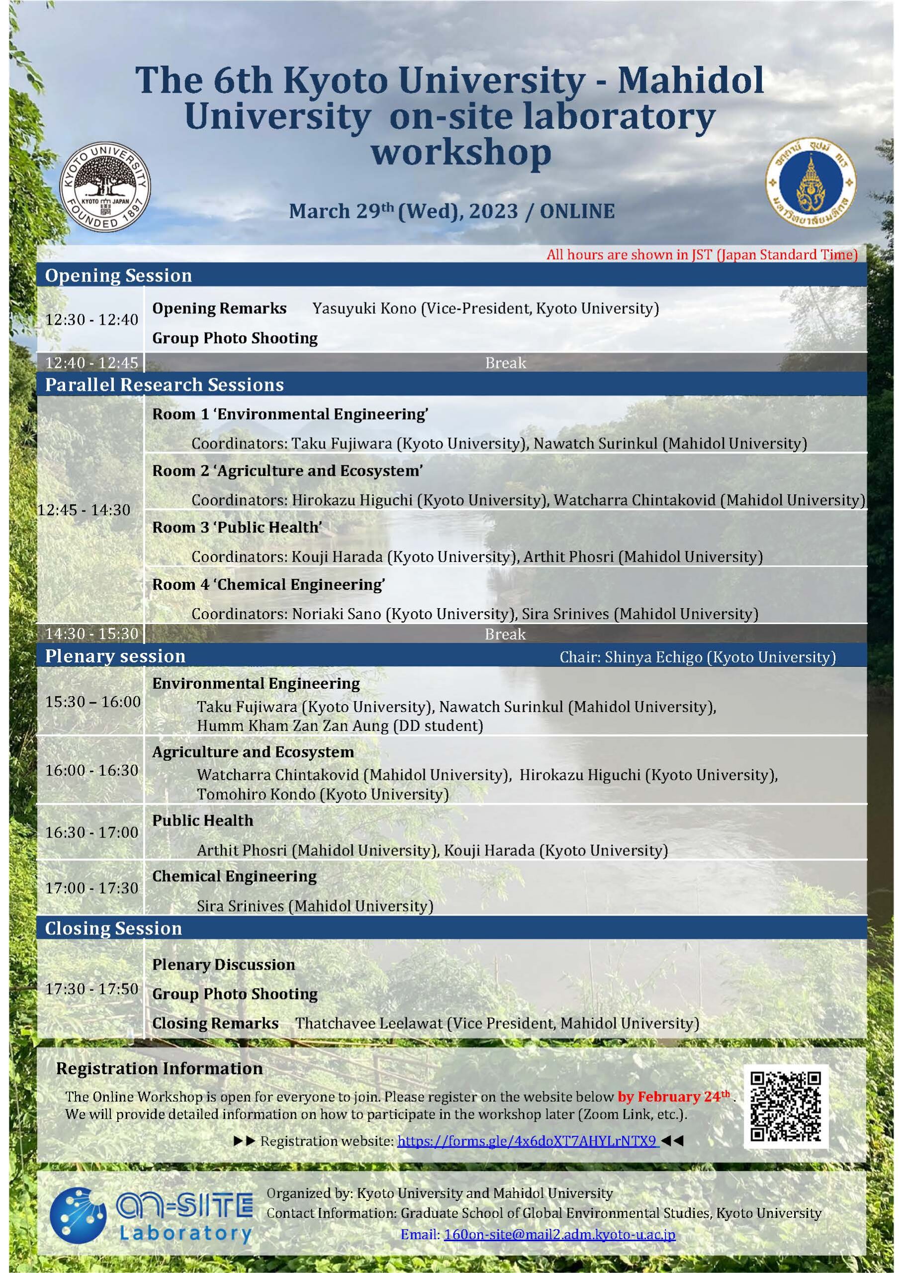 6th workshop