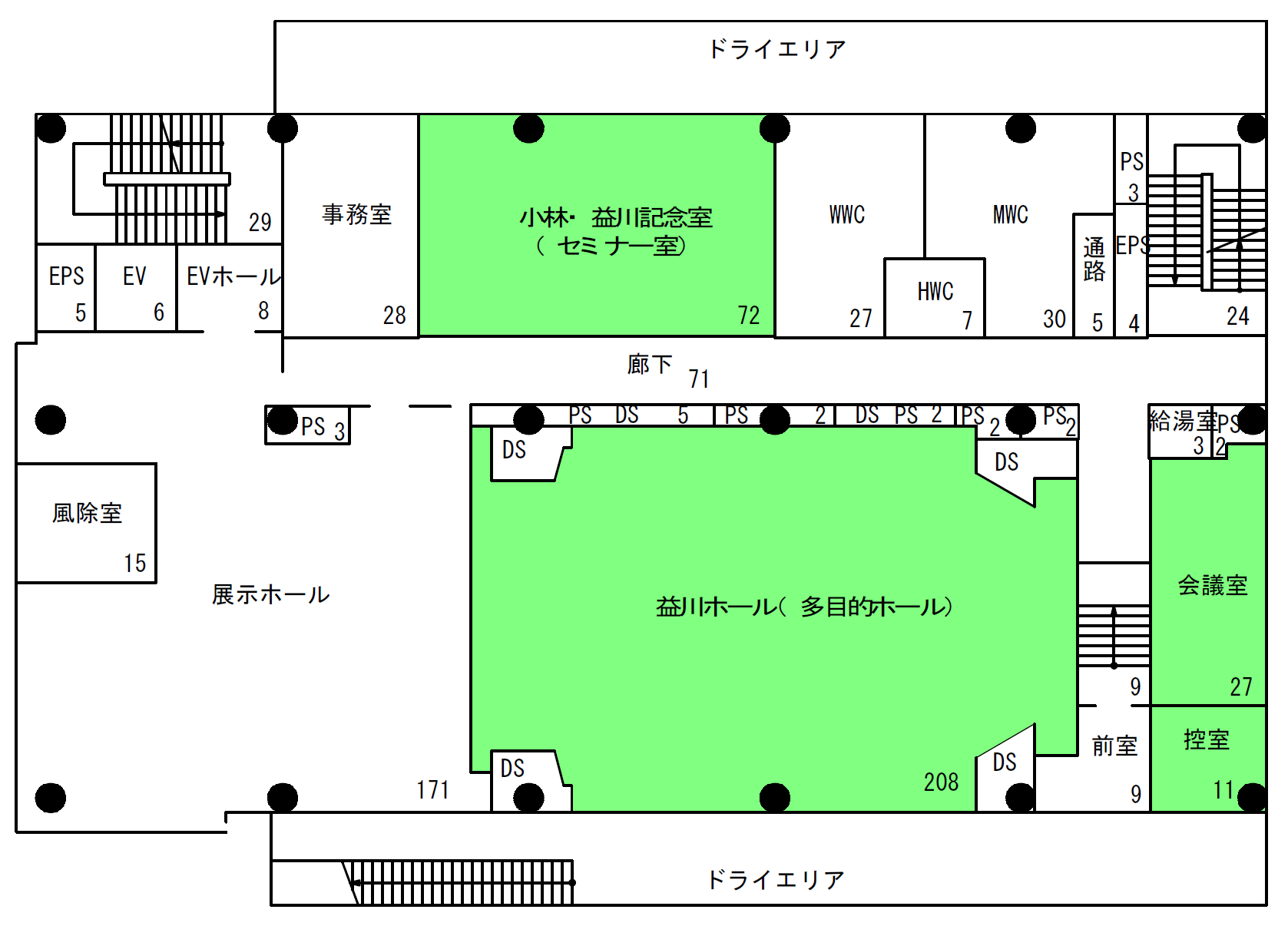 1階平面図