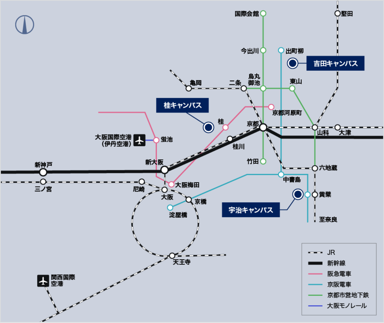 アクセス 京都大学