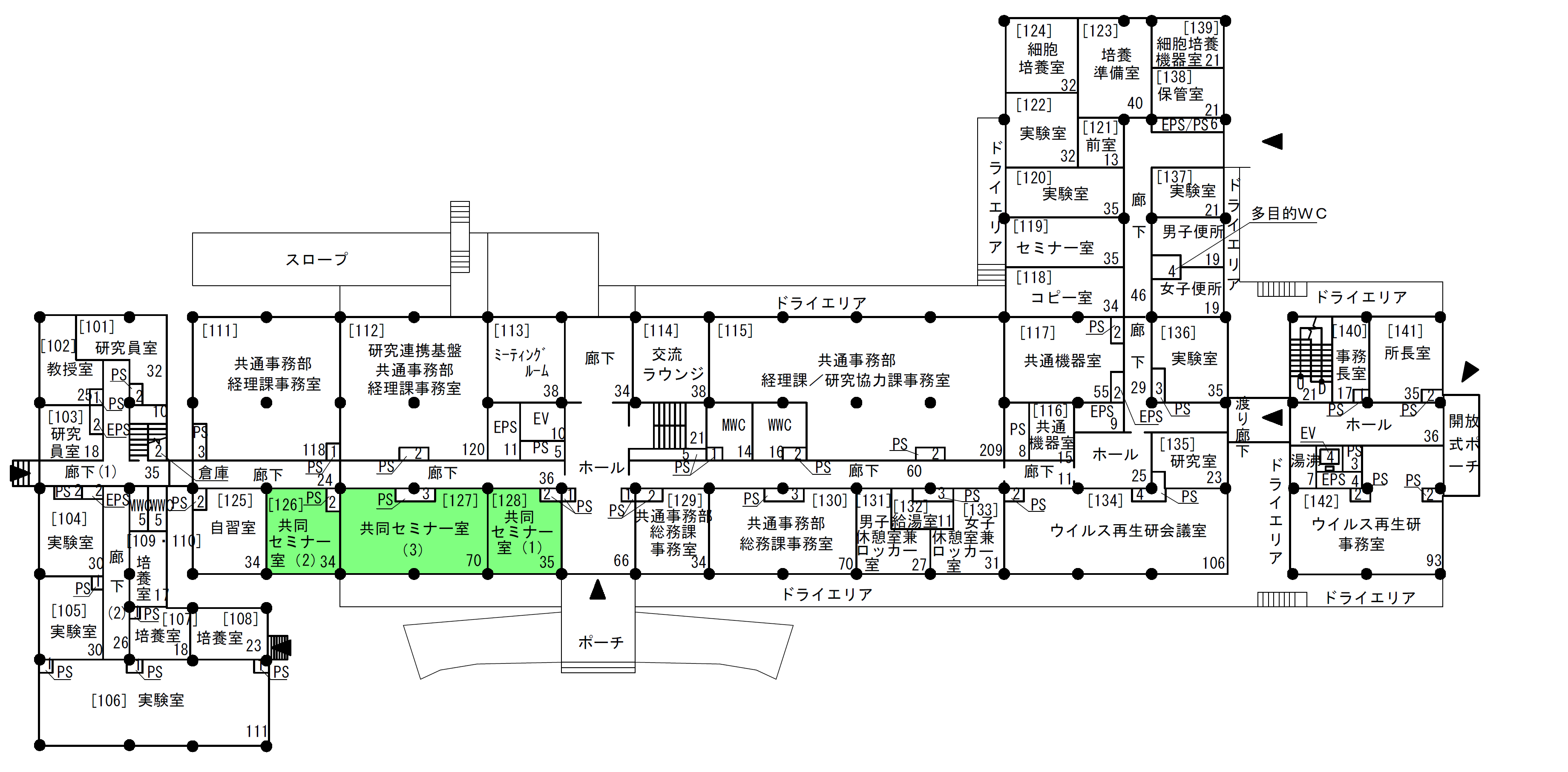 1階平面図