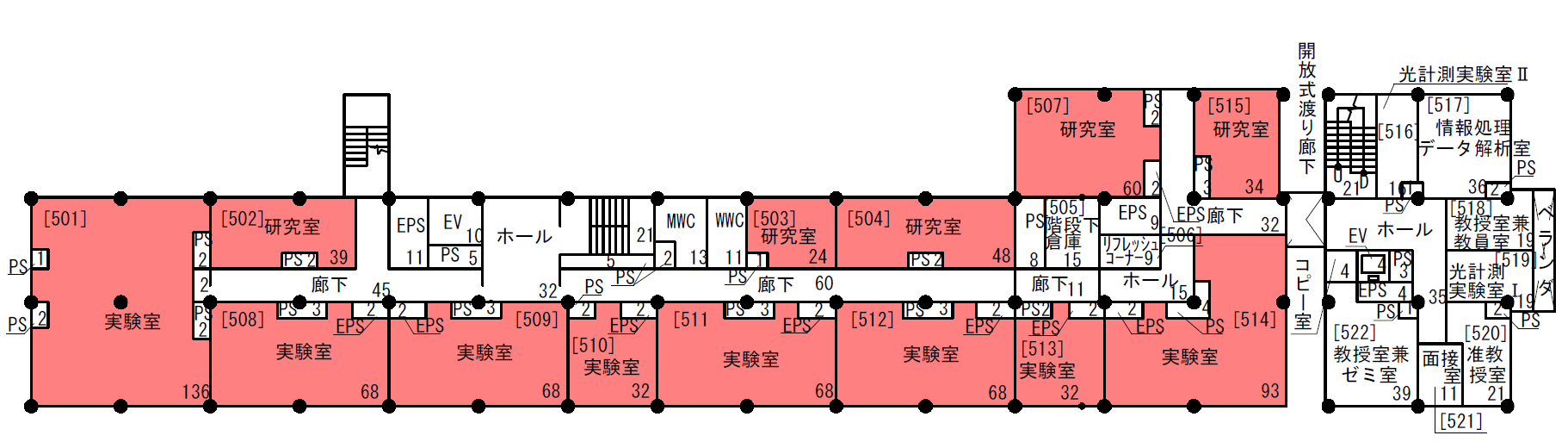 5階平面図