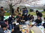 Variety of food brought by the participants