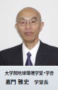 大学院地球環境学堂・学舎 嘉門 雅史 学堂長