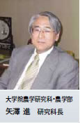 大学院農学研究科・農学部 矢澤 進 研究科長
