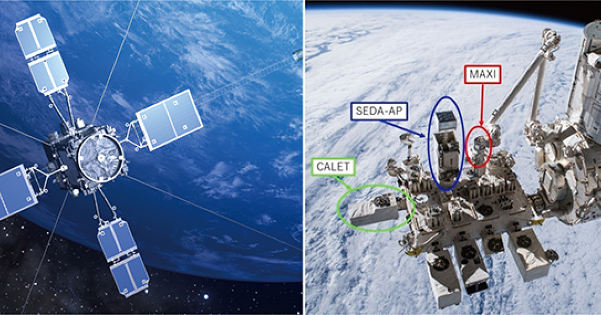 国際宇宙ステーション「きぼう」日本実験棟とジオスペース探査衛星