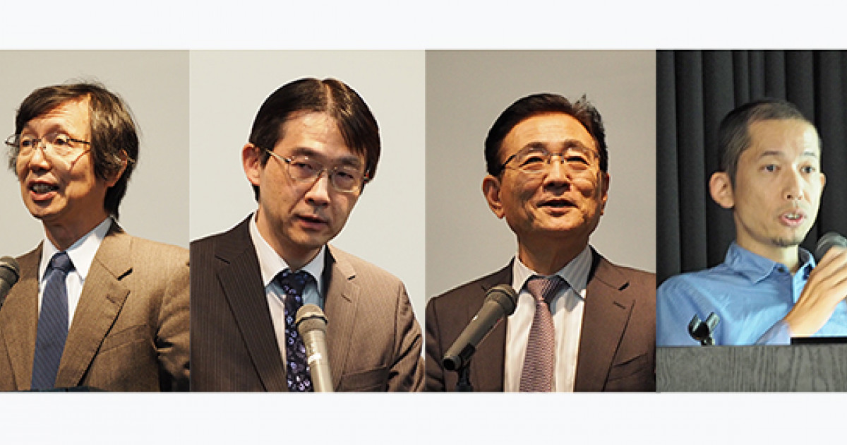 数理解析研究所が数学・数理科学4研究拠点合同市民講演会「こんなところに数学が・・・」を開催しました。（2017年11月25日）