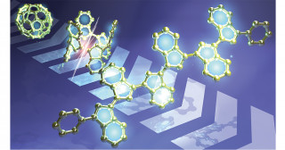 Flat fullerene fragments attractive to electrons