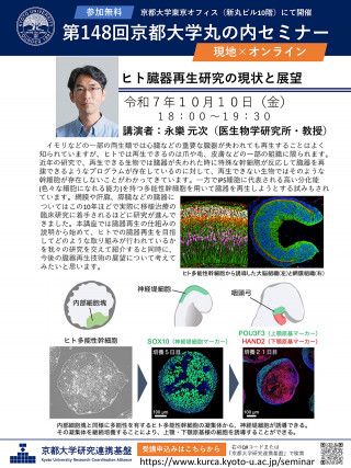第148回京都大学丸の内セミナーポスター画像
