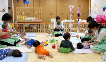 The Day Care Room for Infants on Waiting Lists for Nursery Schools operated by the Kyoto University Gender Equality Promotion Center